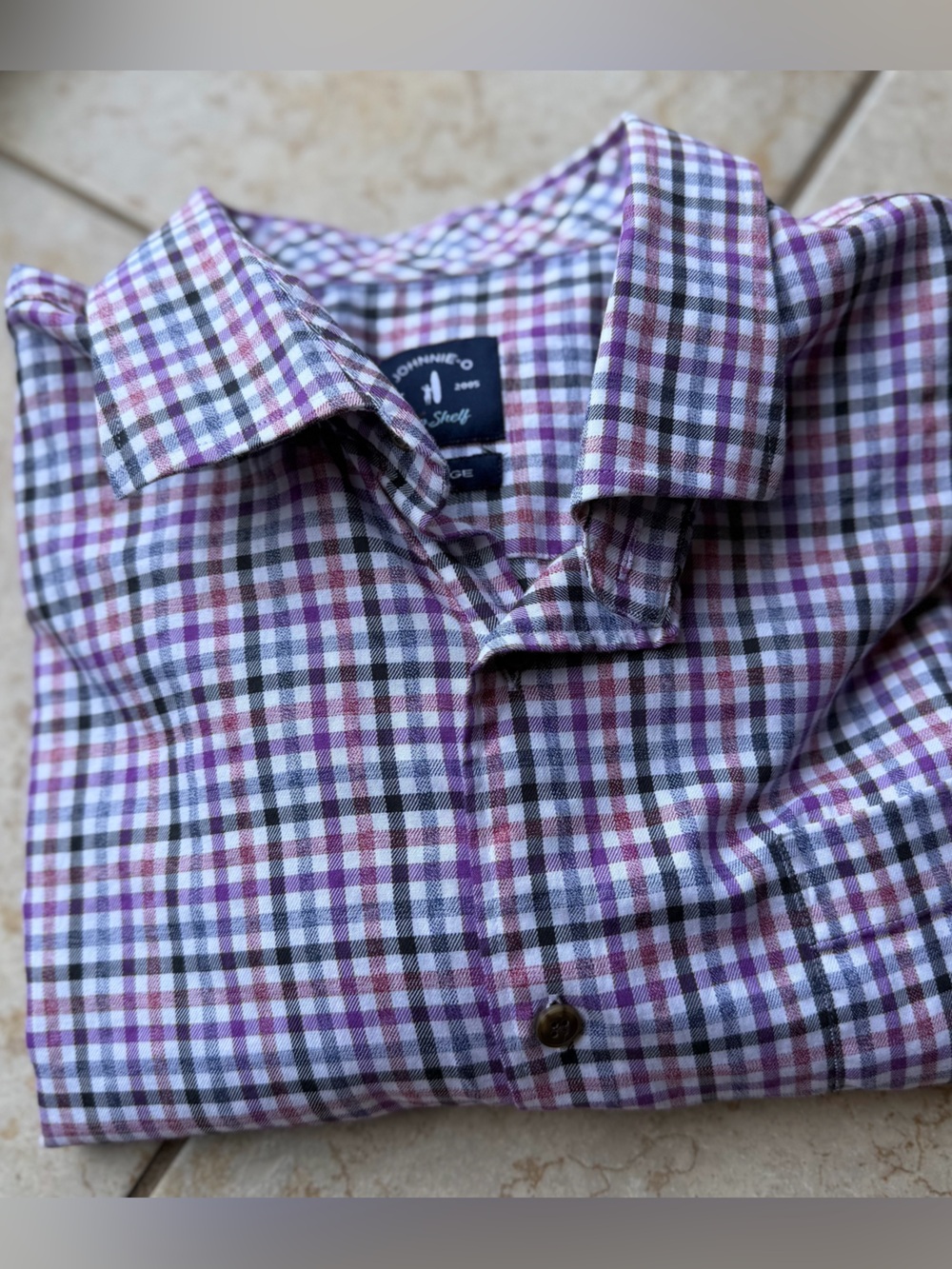johnnie-O Plaid Button-Down Shirt